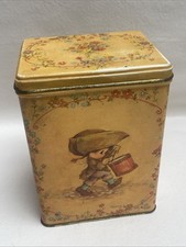 Hallmark Tin American Frontier Patriotic Children 6.25 in tall Made in USA