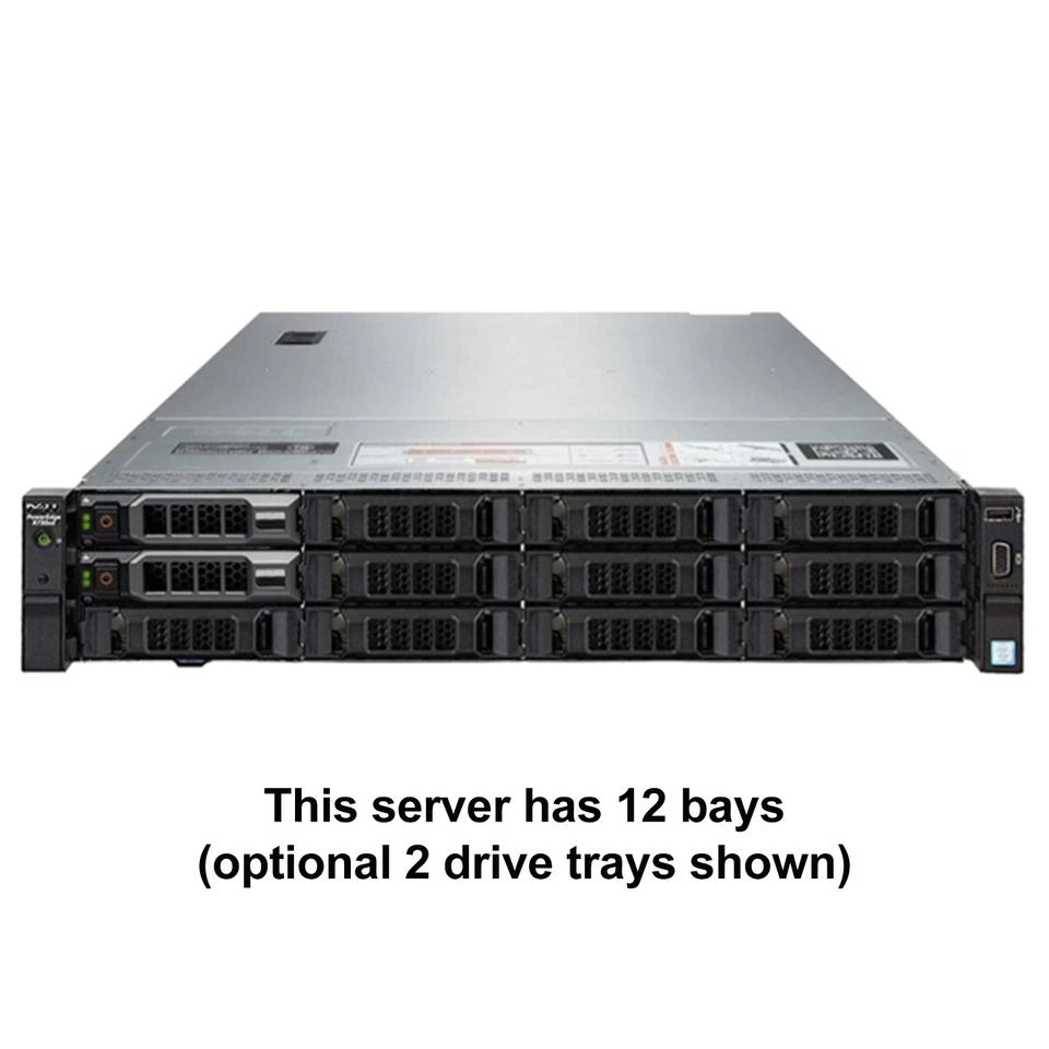 Dell PowerEdge R730XD Server 2x E5-2690 V3 = 24 Cores H730 32GB RAM 2x 4TB SAS - Image 3 of 4