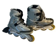 Elite SS Inline Skates Size 6 Black Gray ABEC76 Bearing Rollerblades
