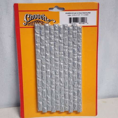 Muro de contención de piedra cortada Chooch 8314 6-3/4" x 3-1/2" paisaje escala HO O G | Zustand: New