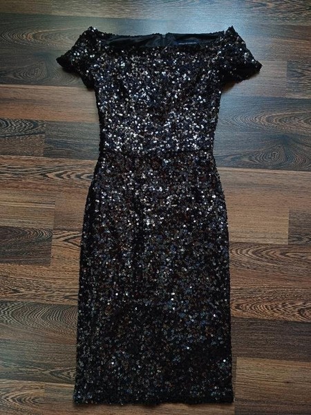 Women French Connection Dress Black  S #8LSL
