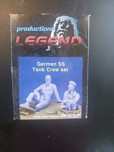 Legend Productions 1:35 German SS Tank Crew Set LF0115 Open Box Kit LF0115