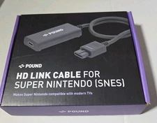 Pound Technology HD Link Cable For Super Nintendo SNES Convert To HDMI New