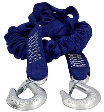 Unitec 73515 Abschleppseil-Elastisch, XXL, Hellblau