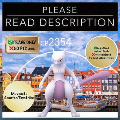 Mewtwo Go Fest Copenhagen 2026 Background Non Shiny - Pokemon Go