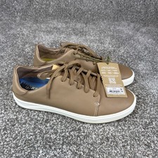 NEW OluKai Womens Wailea Golf Shoe 10 Tan 160 Leather Spikeless