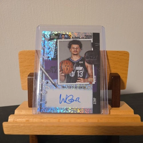 2025-26 Topps - New Applicants Autographs Walter Clayton Jr. #NA-WC Holofoil