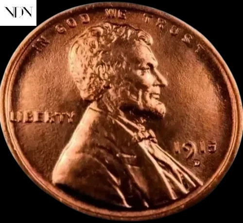 1915-D Lincoln Wheat Penny Cent - Gem BU Red
