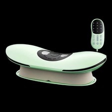 Electric Lumbar Massager with Heat Adjustable Intensity Back Stretcher Device