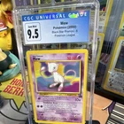 CGC 9.5 Mew Black Star Promo 8 Pokemon League NON Holo 2000 English