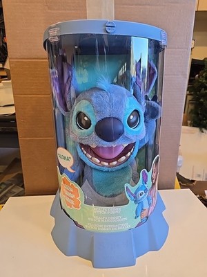 Real FX Disney Stitch Puppet Interactive Plush Toy NEW FREE SHIPPING IN HAND 18''