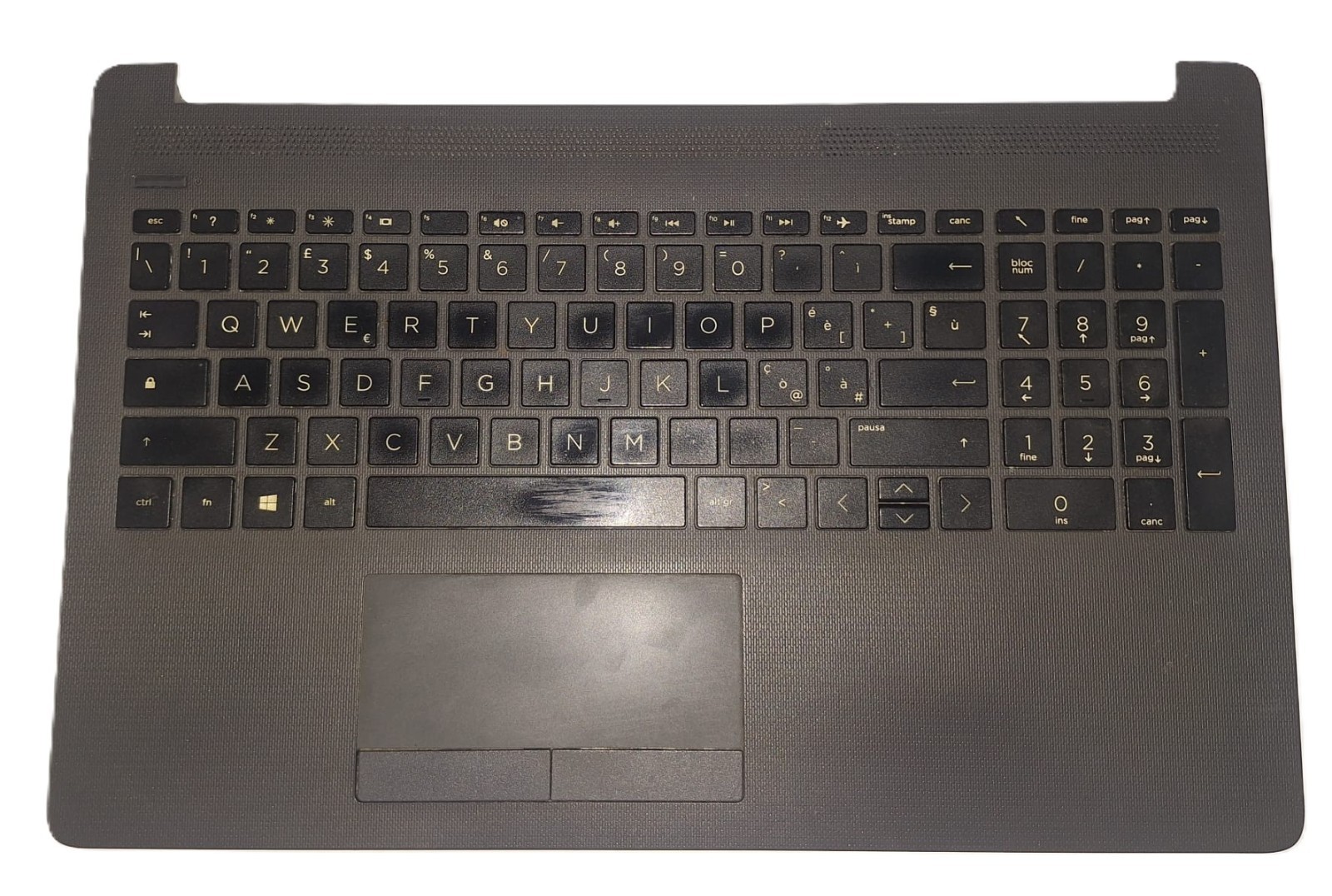 Kit ricambi originali HP 255 G7 (tastiera - scocca - moduli - touchpad - casse)