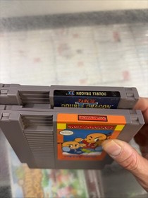 Double Dragon 2 & Kung Fu Heroes Bundle Nintendo NES Video Game Cartridge