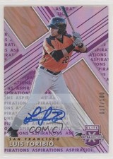 2019 Panini Elite Extra Edition Aspirations Purple 17/100 Luis Toribio Auto 7s2