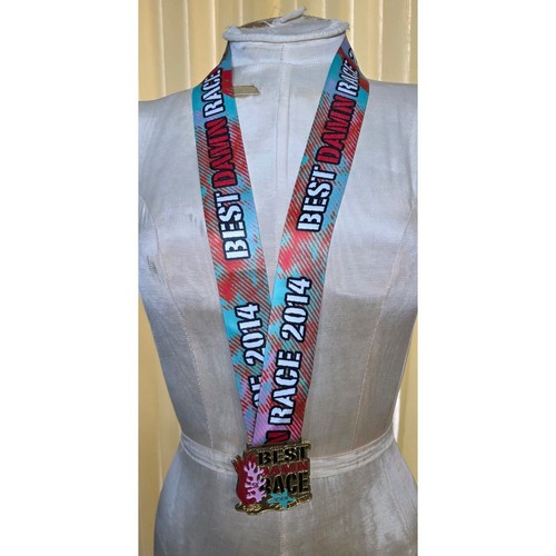 Best Damn Race Cape Coral FL 2014 5k Participation Medal