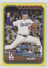 2024 Topps Series 2 Yellow Kyle Hurt #583 0a2y