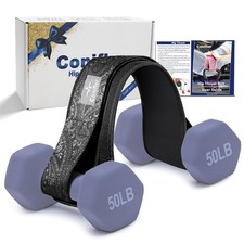 Adjustable Hip Thrust Belt for Dumbbells  Kettlebells - 100 lbs Support