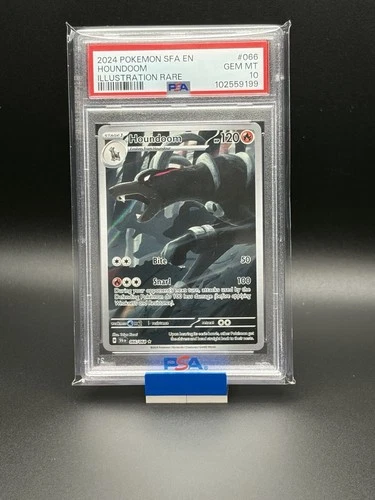 Houndoom #66 Pokemon Shrouded Fable - PSA 10