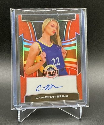 CAMERON BRINK 2025 Leaf Metal Women Of Sport Autograph 1/3 MINT CONDITION
