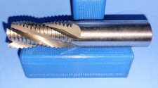 HSS - ROUGHING END MILL - 4F 4 Flute 3/4 × 3/4 Case Stainless Steel Nice