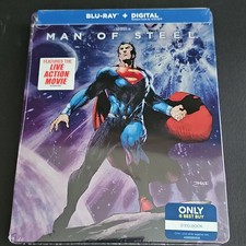 Man of Steel Steelbook Jim Lee Artwork Best Buy Exclusive Superman