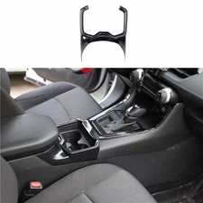 Water Cup Holder Frame Cover Car Gear For Toyota RAV4 2019-2023 ABS Carbon Fiber