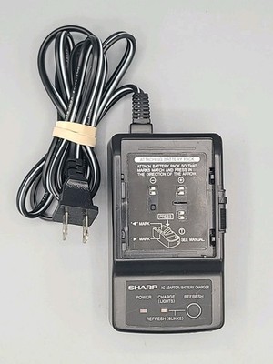 Genuine Sharp Battery Charger UADP-0204TAZZ Output-DC 4.5V-3.5A Tested Working