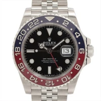 Rolex GMT Master II 126710BLRO SS SS AT black dial jubilee bracelet