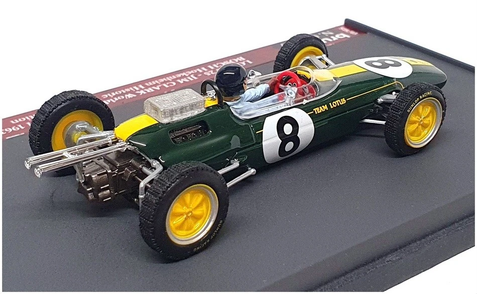Brumm Escala 1/43 S18/03 - Lotus Jim Clark Campeón del Mundo F1 1963 Hockenheim Foto 2 de 4