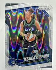 Jessica Shepard 2025 Panini Prizm WNBA #137  White Seismic Prizms Minnesota Lynx