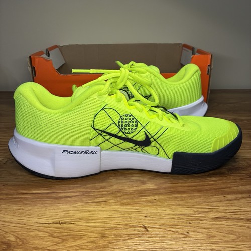 Größe 10,5 Nike Zoom Challenge Pickleball Tennisschuhe Volt Armory Navy Neu - Bild 3 von 8