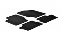 Gummi-FußMatten Peugeot 308 2007-2013 Gledring Passgenau Auto Set