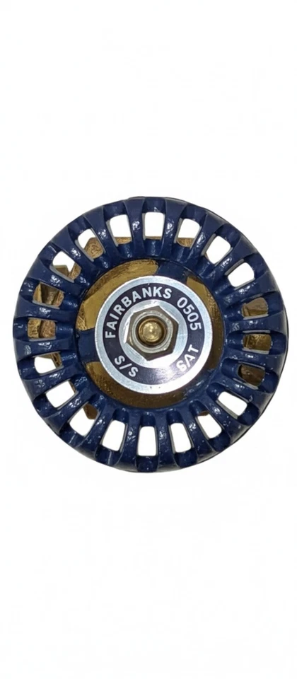 Бронзовый глобусный клапан 1/4 дюйма Fairbanks 1000 WOG 300S высокого давления новый из старых запасов - Изображение 2 из 2