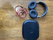 Beats by Dr. Dre Executive Over the Ear Wired Headphones Silver Black Tested