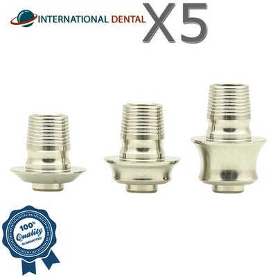 5 Dental Rotational Ti-Base Wide Platform Ø5.7mm MIS  Seven Compatible Int Hex