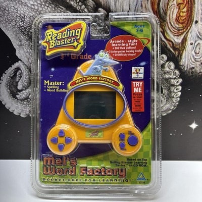1999 Toymax Blaster Electronics Game MEL'S Word Factory - NIB Sealed & Works!