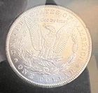 1885-P Morgan Silver Dollar Original Bag Fragment BU NGC