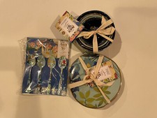 Disney Parks Alice in Wonderland 70th Anniversary Spoon, bowl & plate Mary Blair