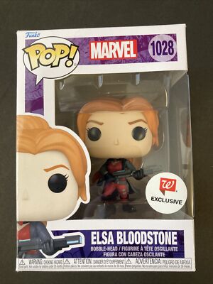 Funko Pop! Marvel 1028 Elsa Bloodstone Figure Walgreens Exclusive 2022