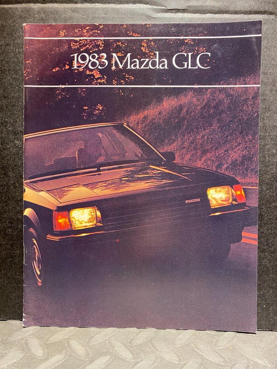 ORIGINAL VINTAGE BROCHURE 1983 MAZDA GLC ALL MODELS | eBay