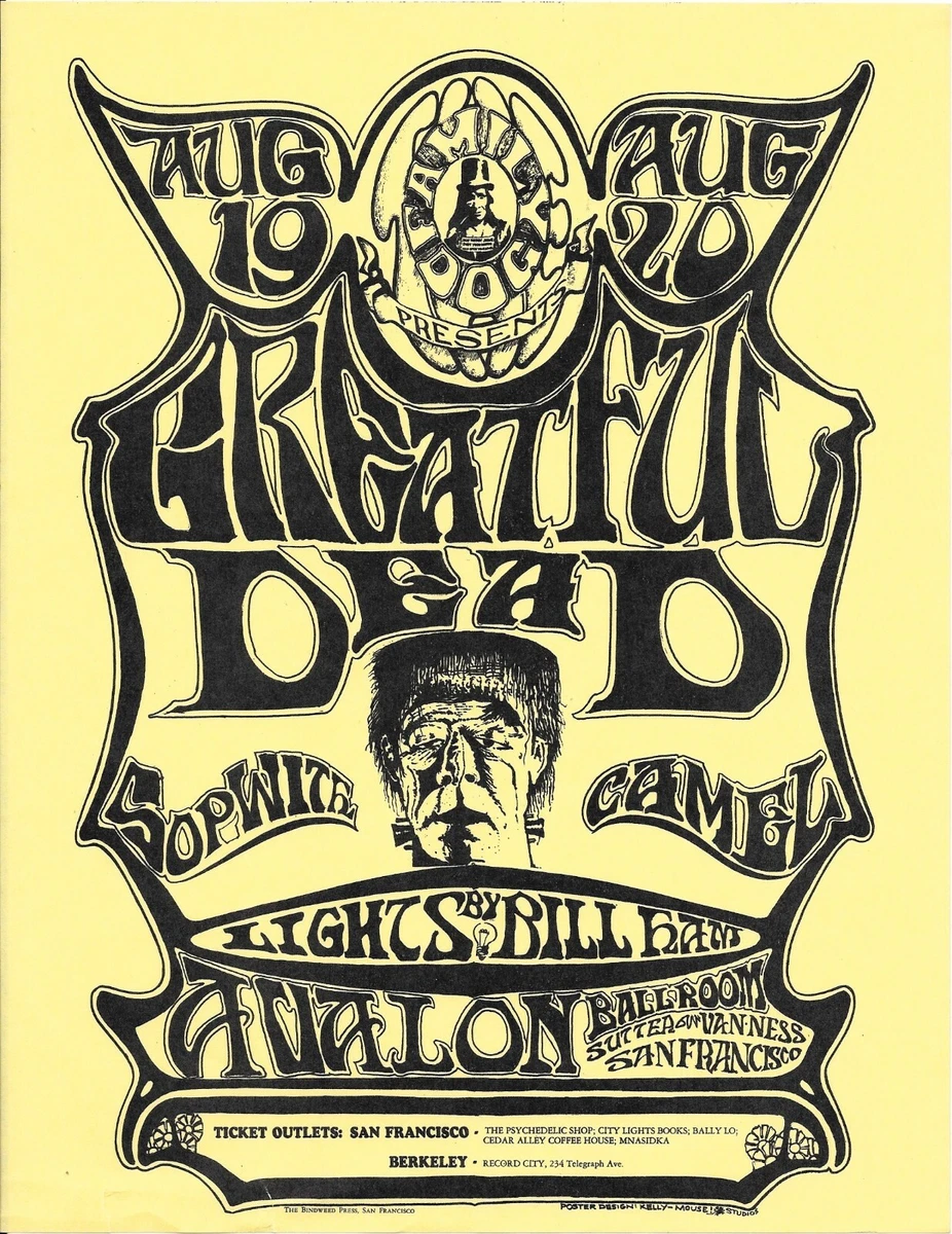 grateful dead family dog poster products for sale | eBay
