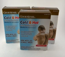 Lot 3 Boxes GoodSense Cold & Hot Medicated Patch Arm, Neck, Leg & Small Areas