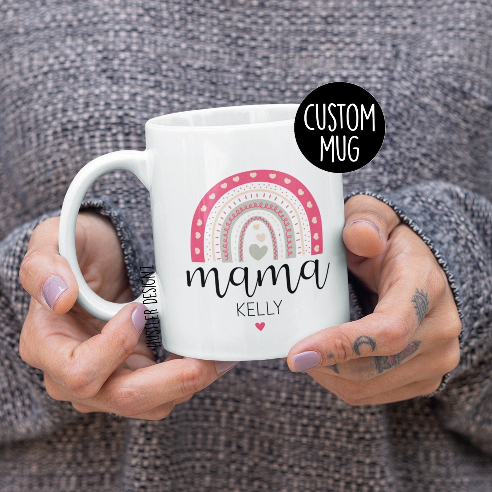 Mama Mug Mama Rainbow Mug Personalized Gift Mama Gift Mom Gift Gift For Mom