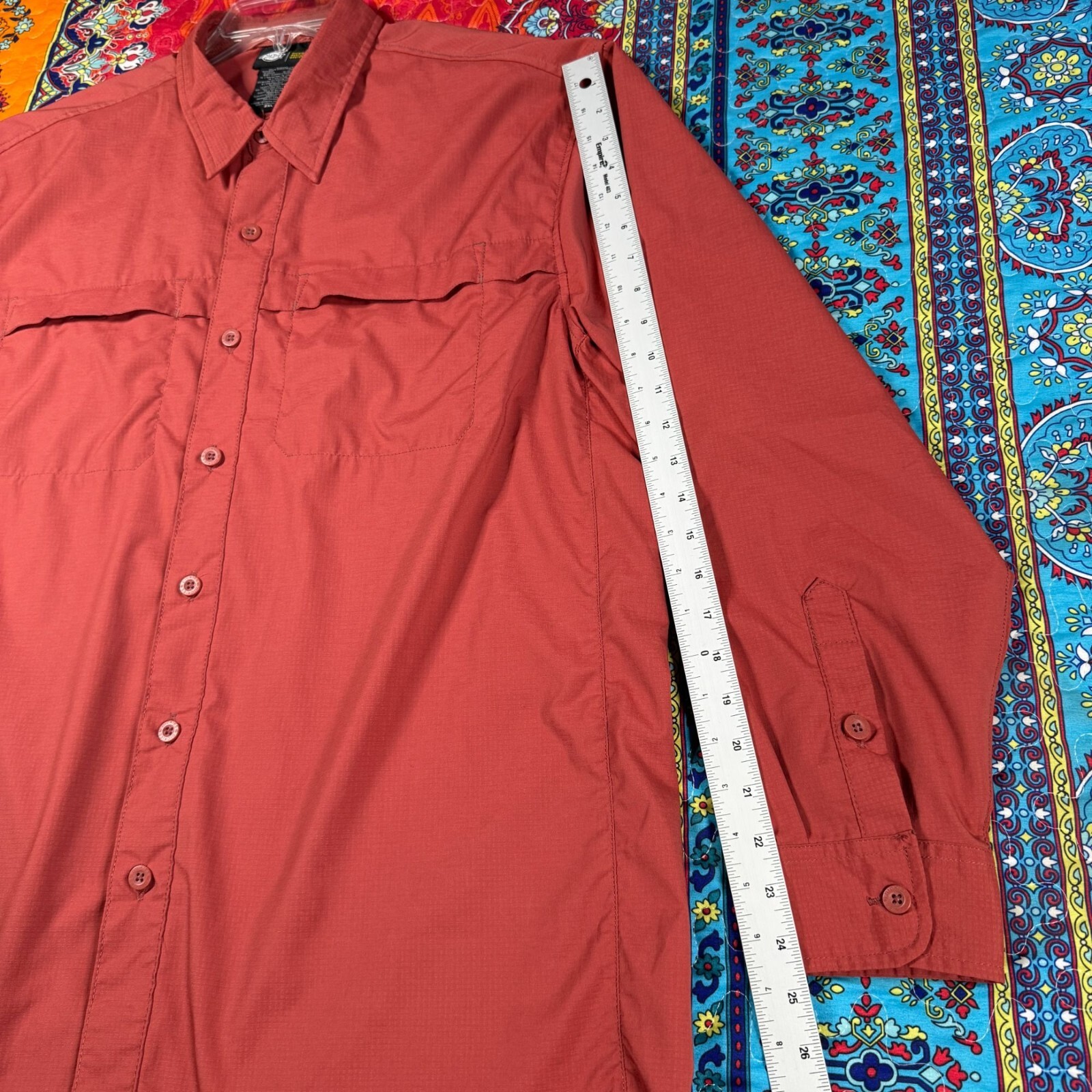 Dickies Performance Long Sleeve Button Shirt Men … - image 8