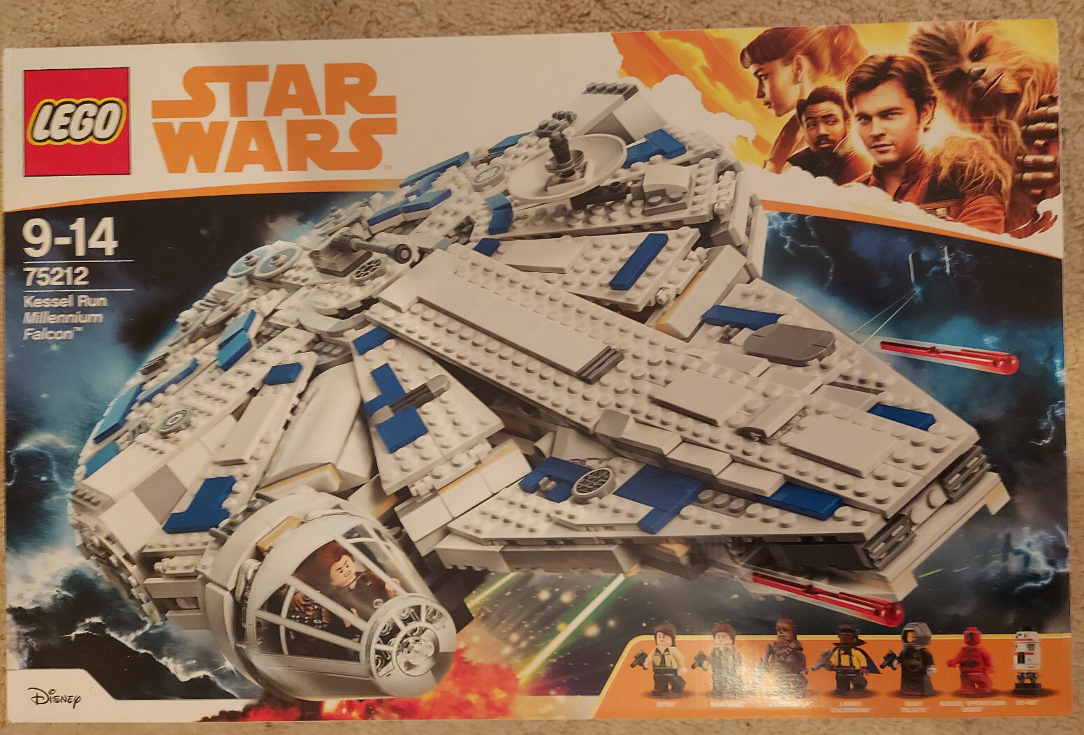 lego star wars millennium falcon 75212