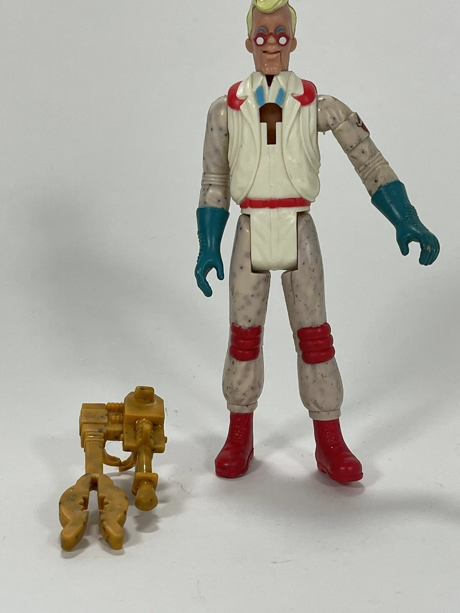 Vintage 1987 The Real Ghostbusters Egon Spengler Fright Features Action Figure