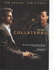 No Disc ORIGINAL COVER ART Collateral 2004 DVD cover Tom Cruise Jamie Foxx