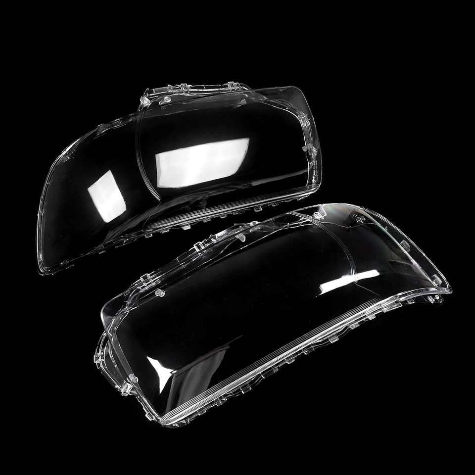 For 2005-2008 Subaru Forester Pair Headlight Lens Headlamp Cover Shell LH+RH - Imagem 2 de 4