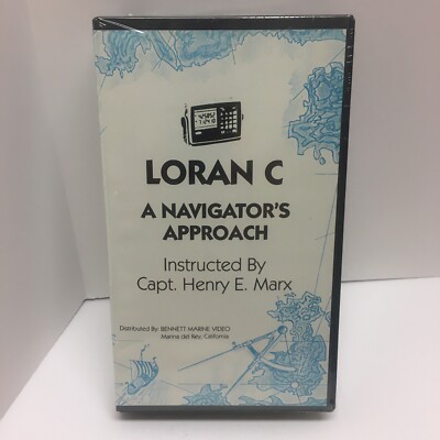 Loran C - A Navigator s Approach By Capt. Henry E. Marx VHS New RARE Sailing