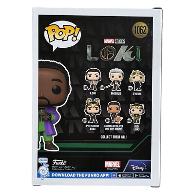 FUNKO POP ロキ 直筆サイン Jonathan Majors Signed Autograph Funko Pop Loki He Who Remains